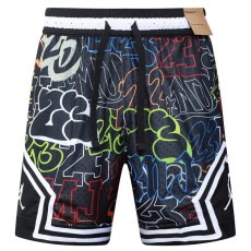 26/27 AJ Basketball Black Shorts Pants