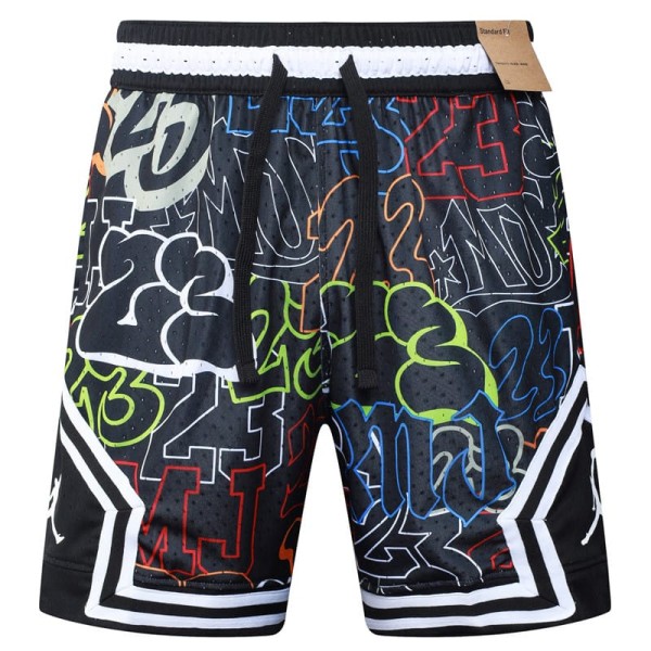 26/27 AJ Basketball Black Shorts Pants