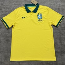 2026 Brazil Yellow Polo Jersey
