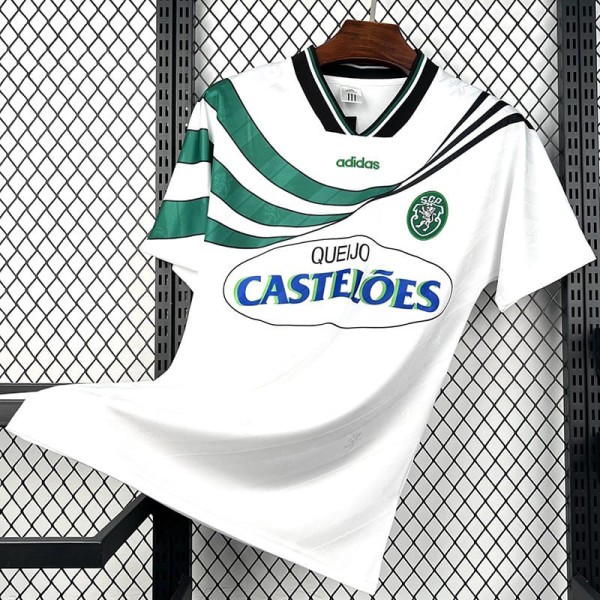 1994/95 Sporting Lisbon Away Retro Soccer jersey