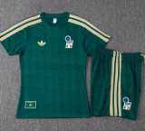 2026 Italy Green Player Training Shorts Suit