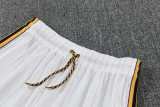2025/26 Man Utd White Training Shorts Suit