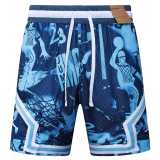 26/27 AJ Basketball Blue Shorts Pants