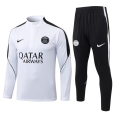26/27 PSG White Half Pull Tracksuit