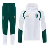 2025 Italy White Windbreaker