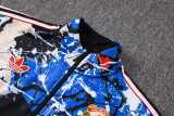 26/27 Man Utd Black Kids Tracksuit