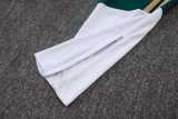 2026 Italy Green Kids Half Pull Tracksuit