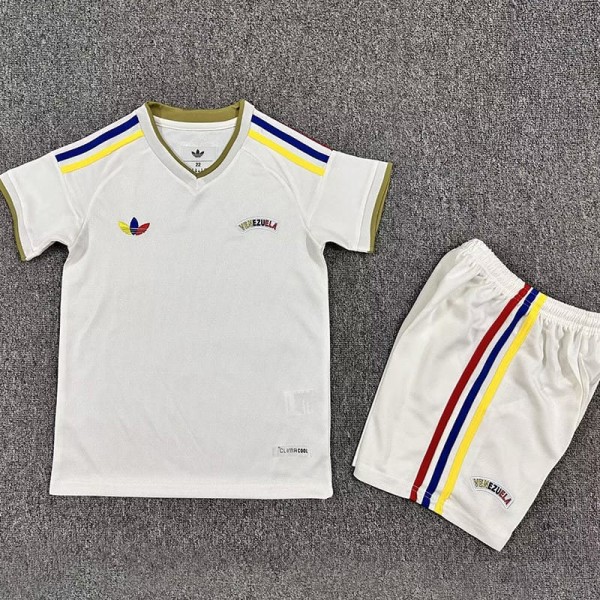 2026 Venezuela Away Fans Kids Soccer jersey