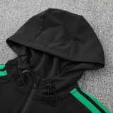 2025 Mexico Black Windbreaker