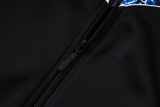 26/27 Man Utd Black Kids Tracksuit