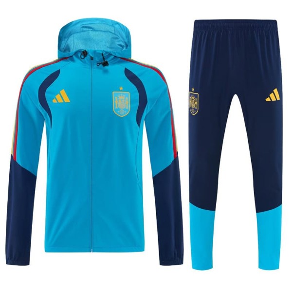 2025 Spain Blue Windbreaker