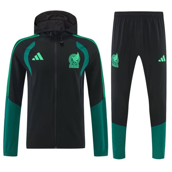 2025 Mexico Black Windbreaker