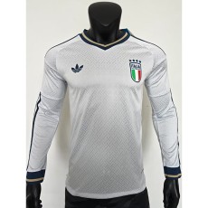 [PLAYER] 2026 Italy Away Player Long Sleeve Soccer jersey
