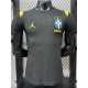 2026 Brazil Black Player Training Shirts