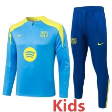 2025/26 BAR Light blue Kids Half Pull Tracksuit