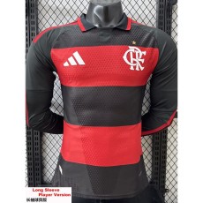 [PLAYER] 26/27 Flamengo Home Player Long Sleeve Soccer jersey