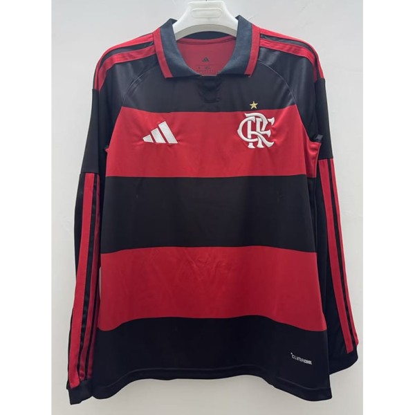 26/27 Flamengo Home Fans Long Sleeve Soccer jersey