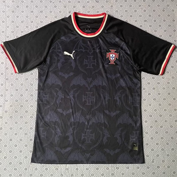 2026 Portugal Black Training Shirts