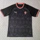 2026 Portugal Black Training Shirts