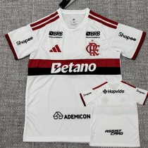 26/27 Flamengo Away Print Sponsor Fans Soccer jersey