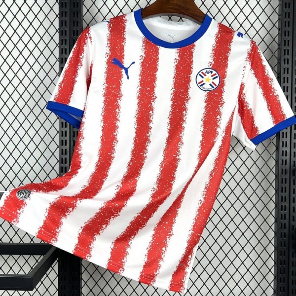2026 Paraguay Home Fans Soccer jersey