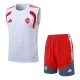 2026/27 Internacional White Training Shorts Suit