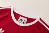 2026/27 Man Utd Red Training Shorts Suit