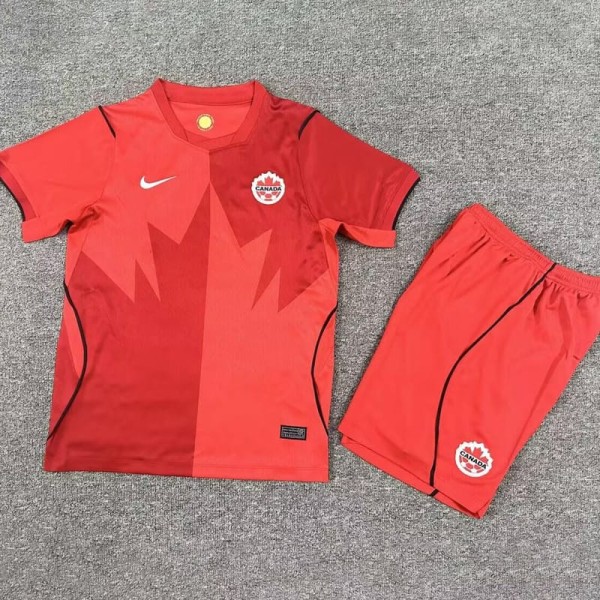 2026 Canada Home Fans Kids Soccer jersey
