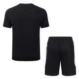 2026/27 PSG Black Training Shorts Suit