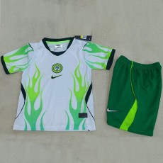 2026 Nigeria Away Fans Kids Soccer jersey