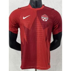 [PLAYER] 2026 Canada Home Crimson Player Soccer jersey