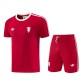 2026/27 Man Utd Red Training Shorts Suit