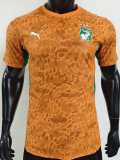 [PLAYER] 2026 Ivory Coast Home Orange Player Soccer jersey