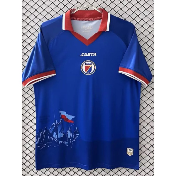 2026 Haiti Home Blue Fans Soccer jersey