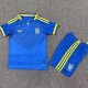 2026 Ukraine Away Fans Kids Soccer jersey