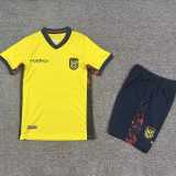 2026 Ecuador Home Fans Kids Soccer jersey