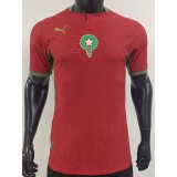 [PLAYER] 2026 Morocco Home Red Player Soccer jersey