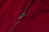 2026 Spain Brown Half Pull Tracksuit