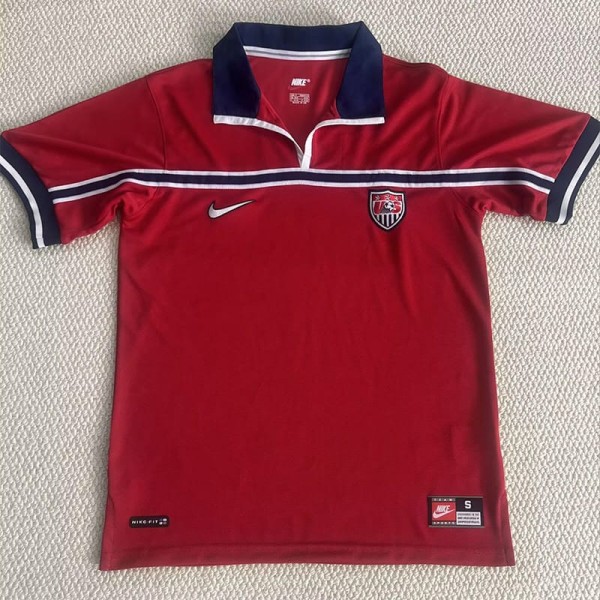 1998 USA Away Retro Soccer jersey