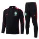 2026 Brazil Black Half Pull Tracksuit