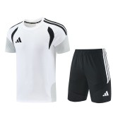 2026 AD White Training Shorts Suit