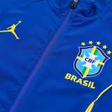 2026 Brazil Blue Windbreaker