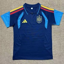2026 Spain Blue Polo Jersey