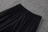 2026 Brazil Black Half Pull Tracksuit