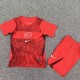 2026 Turkey Away Red Fans Kids Soccer jersey