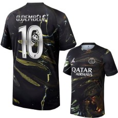 2025/26 PSG Jordan Night Edition O.Dembélé #10 Labubu Print Fans Soccer jersey