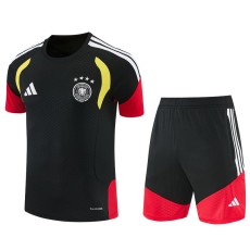2026 Germany Black Training Shorts Suit