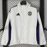 2026/27 Man Utd White Windbreaker