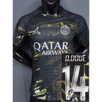 [PLAYER] 2025/26 PSG Jordan Night Edition D.Doué #14 Labubu Print Player Soccer jersey