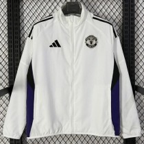 2026/27 Man Utd White Windbreaker